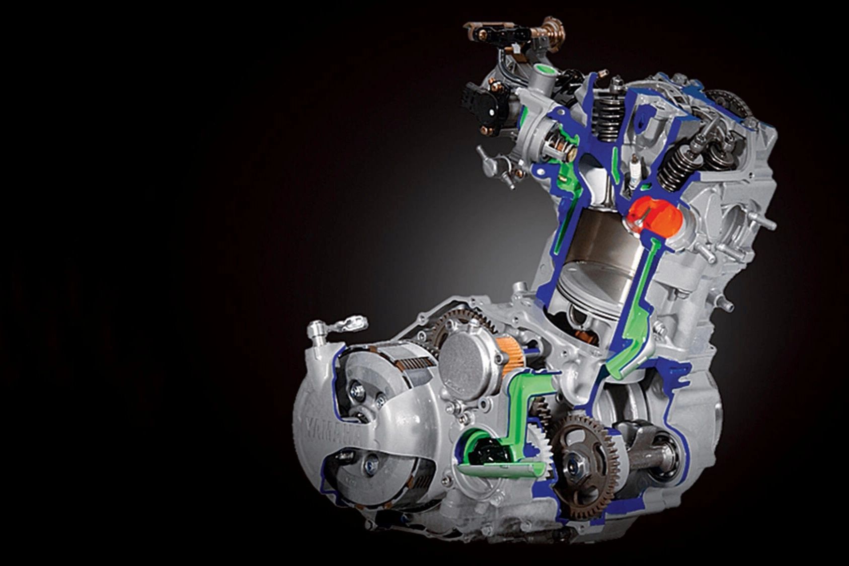 Moteur puissant de grosse cylindrée